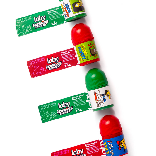 Laby Icekiss + Trio Hidratante Labial - Chita, Lilith e Azedinha