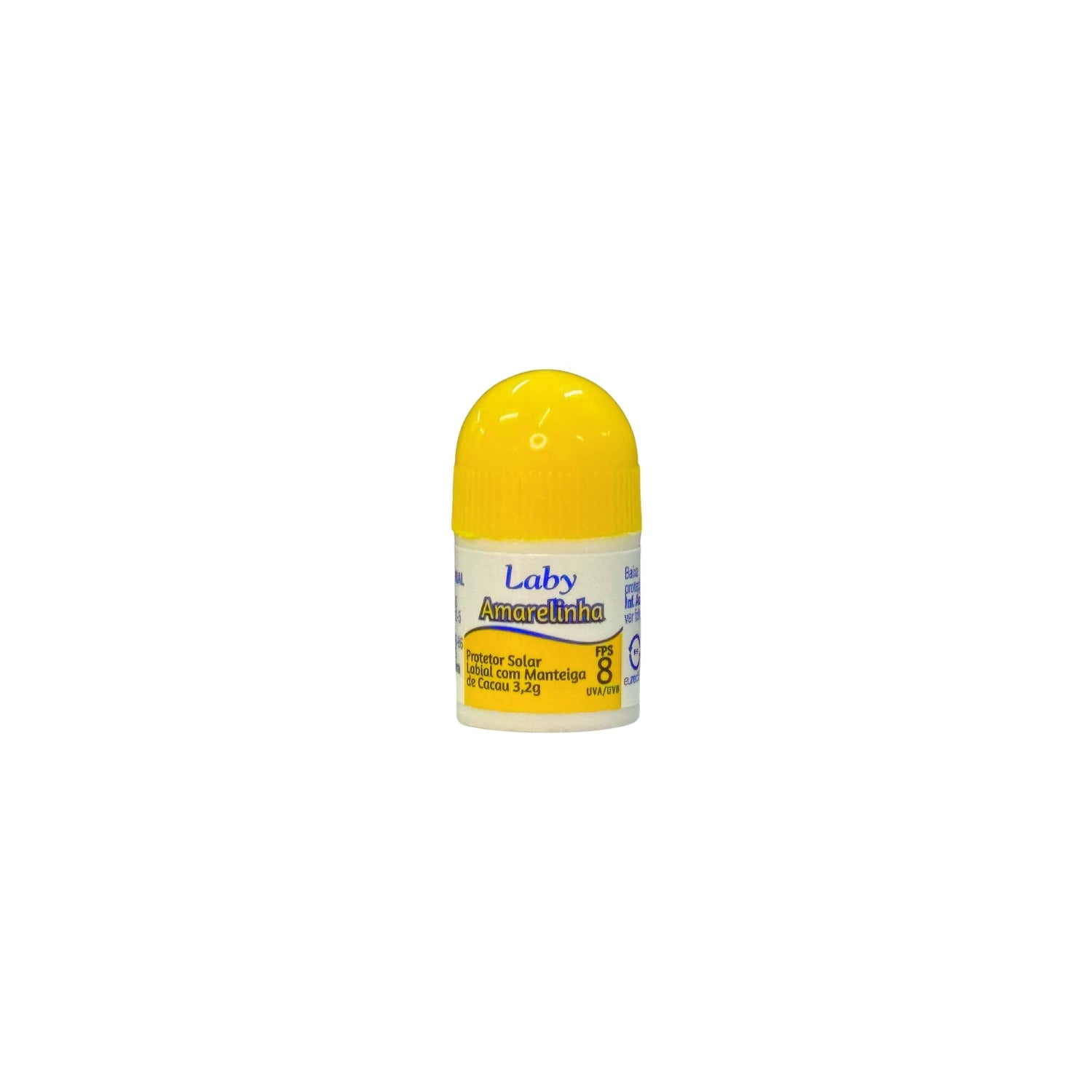 Laby Manteiga De Cacau Fps8 - Hidratante Labial 3,2g Pote Com 50