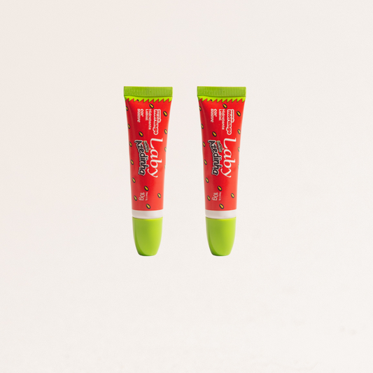 Kit 2x Lip Gloss Azedinha Morango