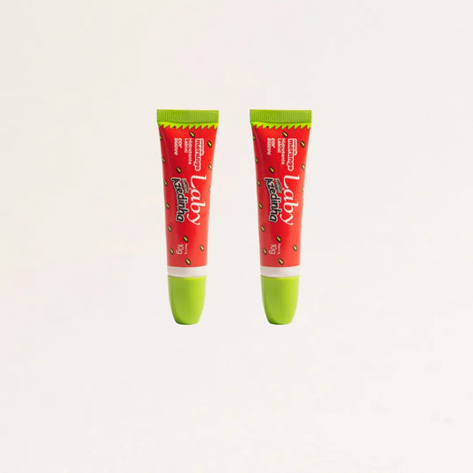 Kit 2x Lip Gloss Azedinha Morango