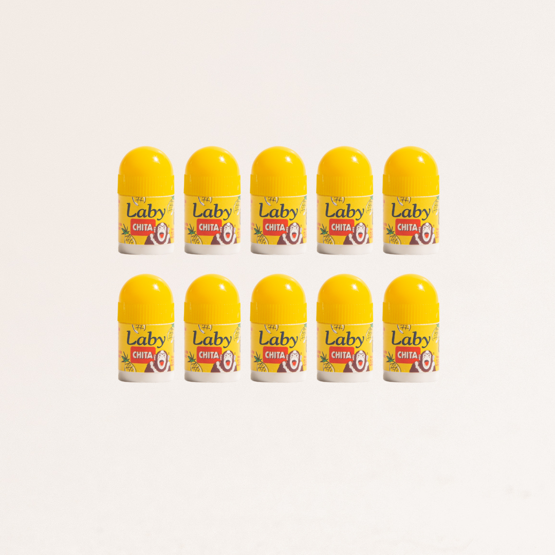 Kit 10x Lip Balm Chita Abacaxi