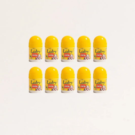Kit 10x Lip Balm Chita Abacaxi