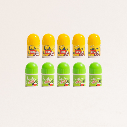 Kit 10x Lip Balm - 5x Lilith Maça Verde 5x Chita Abacaxi