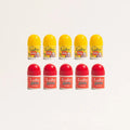 Kit 10x Hidratante Labial - 5x Azedinha Morango e 5x Chita Abacaxi