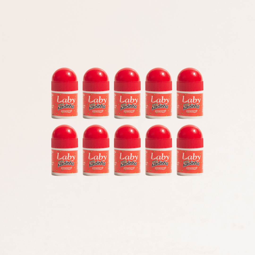 Kit 10x Lip Balm Azedinha