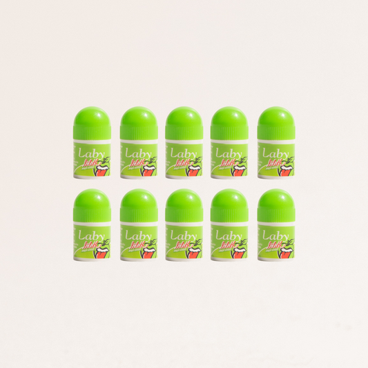 Kit 10x Lip Balm Lilith Maça Verde