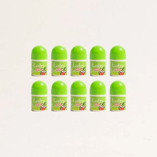 Kit 10x Lip Balm Lilith Maça Verde