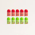 Kit 10x Hidratante Labial - 5x Azedinha Morango e 5x Lilith Maça Verde