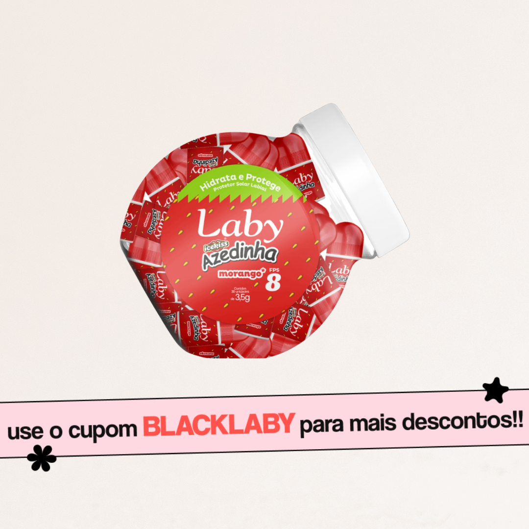 Pote 30x Lip Balm Azedinha