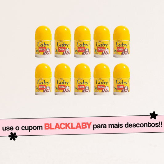 Kit 10x Lip Balm Chita Abacaxi