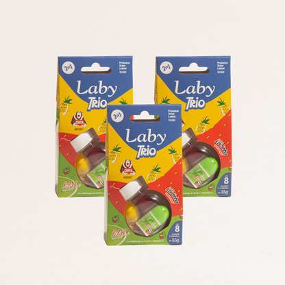 Kit 3x Laby Trio Lip Balm - Chita, Lilith e Azedinha