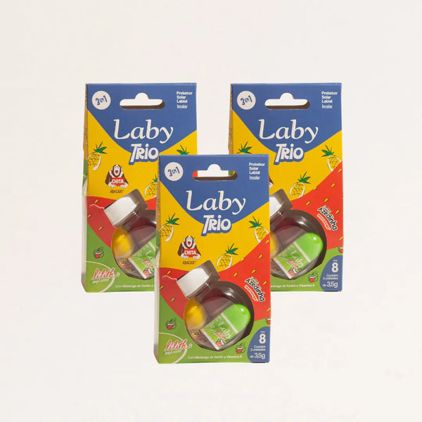 Kit 3x Laby Trio Lip Balm - Chita, Lilith e Azedinha – laby