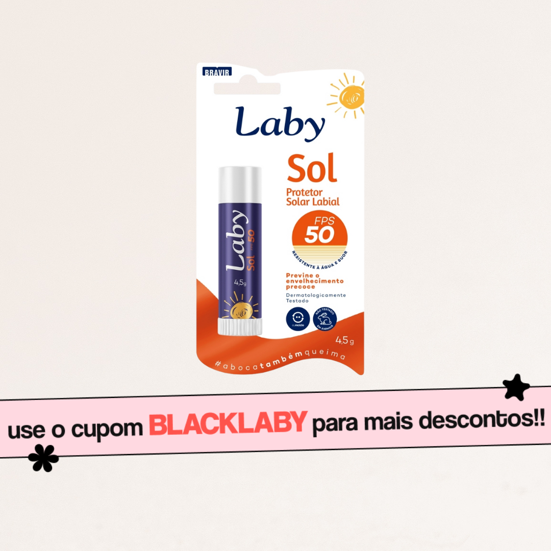 Protetor Solar Labial FPS 50